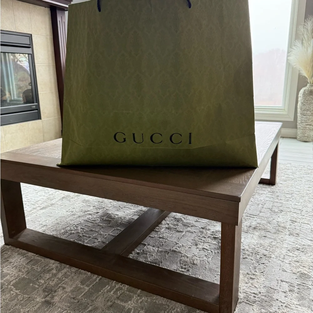 Gucci Black Duffel Bag with Red and Green Accents - Picture 5 of 5